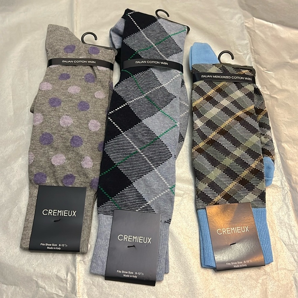 Bundle of Cremieux Socks.